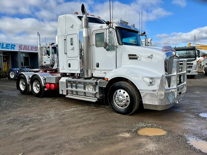 2011 Kenworth T409 Slp Fuel Kit Ice Pack Micro Wave Tv $79500Inc Gst KENWORTH T 409 WHITE