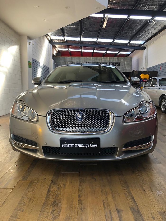 2010 Jaguar XF Luxury X250 MY10 Bronze