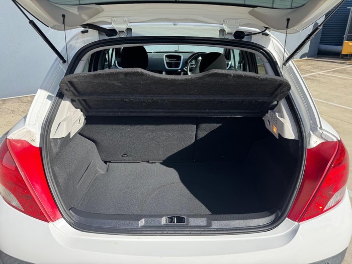 2012 Peugeot 207 Sportium A7 Series II MY12 Bianca White
