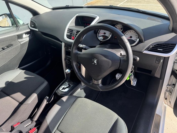 2012 Peugeot 207 Sportium A7 Series II MY12 Bianca White