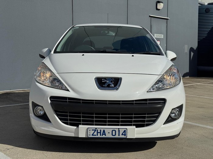 2012 Peugeot 207 Sportium A7 Series II MY12 Bianca White