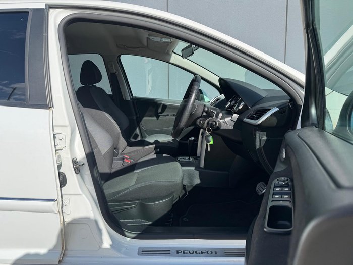 2012 Peugeot 207 Sportium A7 Series II MY12 Bianca White