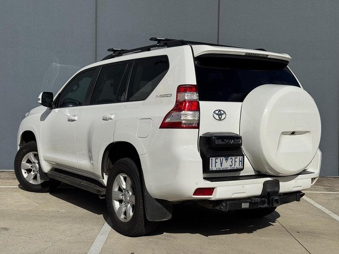 2015 Toyota Landcruiser Prado GXL GDJ150R 4X4 Dual Range Glacier White