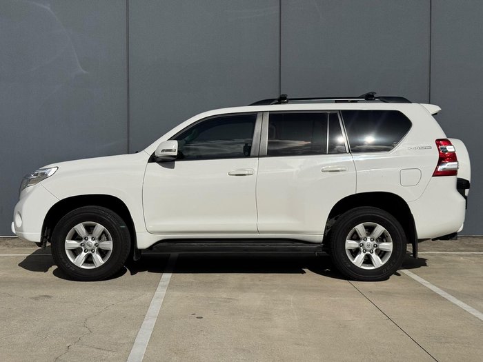 2015 Toyota Landcruiser Prado GXL GDJ150R 4X4 Dual Range Glacier White