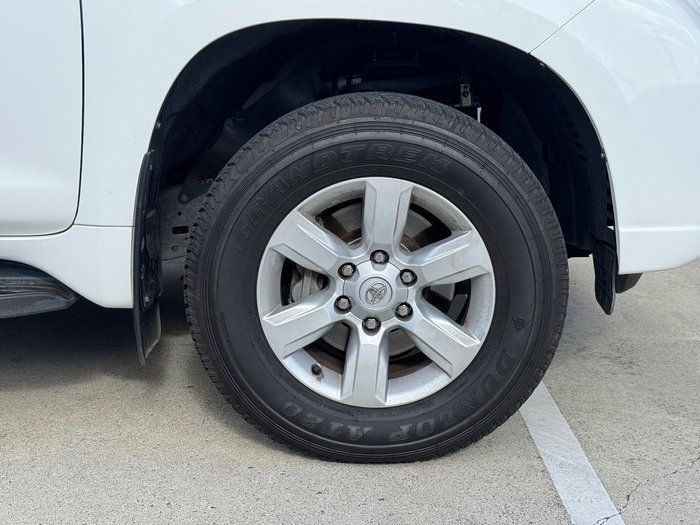 2015 Toyota Landcruiser Prado GXL GDJ150R 4X4 Dual Range Glacier White
