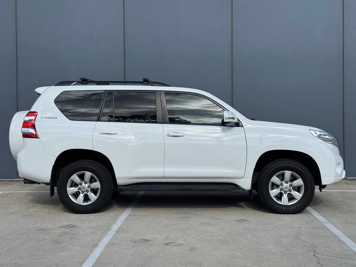 2015 Toyota Landcruiser Prado GXL GDJ150R 4X4 Dual Range Glacier White