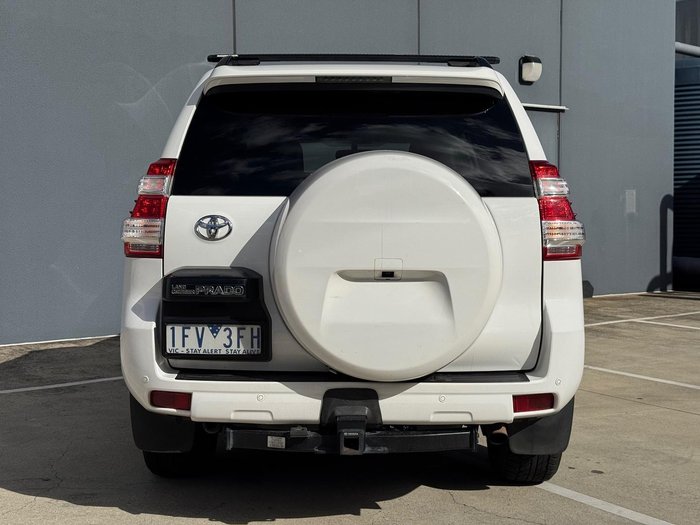 2015 Toyota Landcruiser Prado GXL GDJ150R 4X4 Dual Range Glacier White