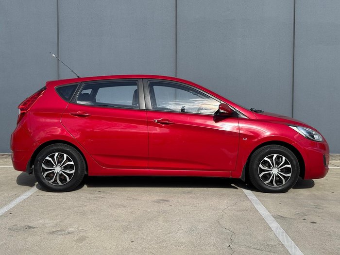 2012 Hyundai Accent Active RB Red Passion
