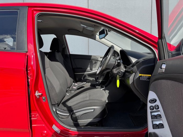 2012 Hyundai Accent Active RB Red Passion