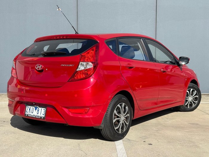 2012 Hyundai Accent Active RB Red Passion