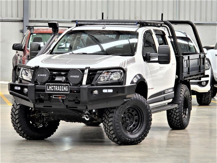 2019 Holden Colorado LS RG MY20 4X4 Dual Range Summit White