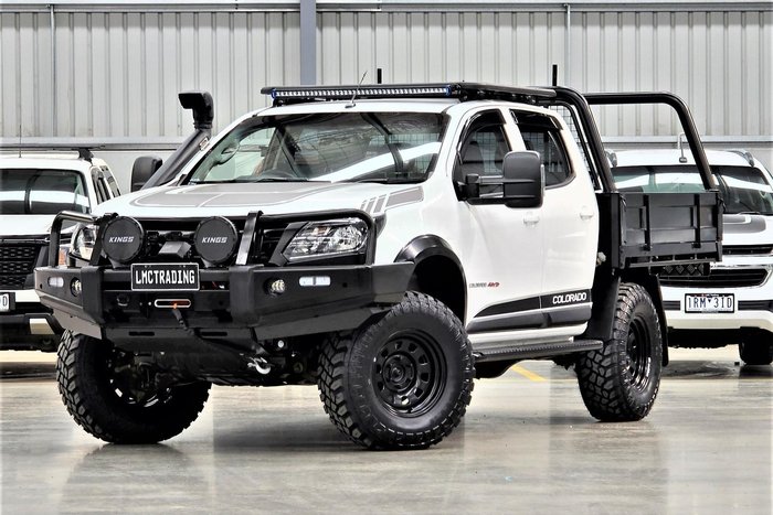 2019 Holden Colorado LS RG MY20 4X4 Dual Range Summit White