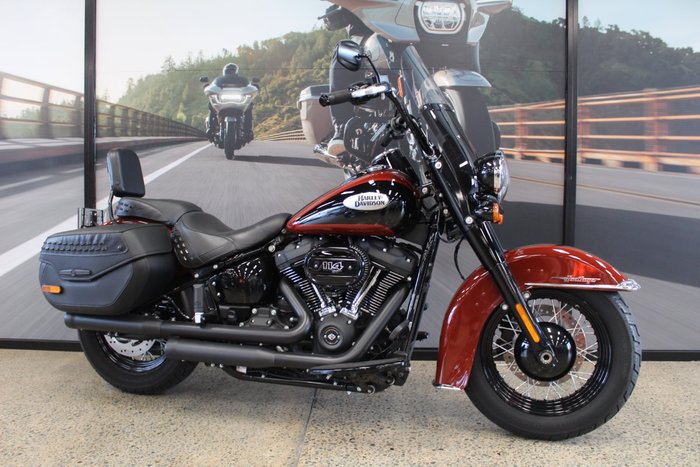 2024 Harley-davidson FLHCS HERITAGE CLASSIC 114 RED ROCK / BLACK