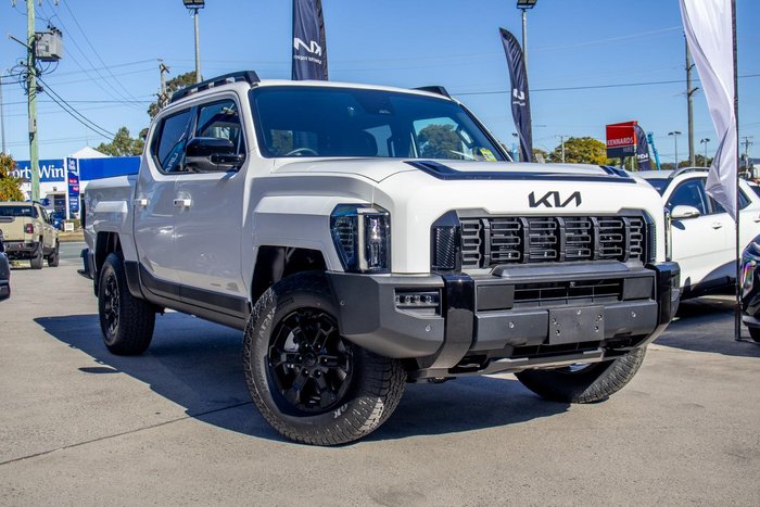 2025 Kia Tasman X-Pro TK MY26 4X4 Dual Range Clear White