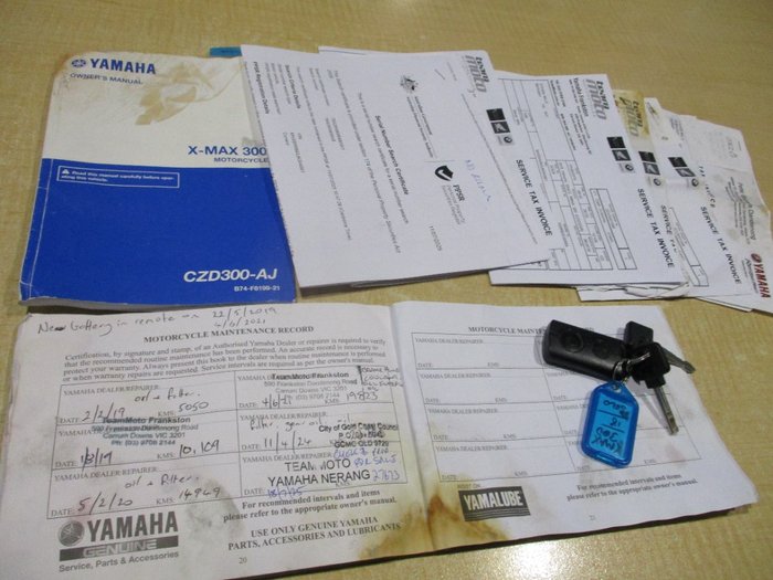 2018 Yamaha XMAX 300 (CZD300A) GREY