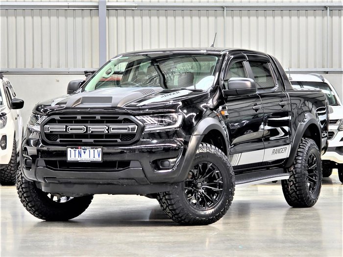 2021 Ford Ranger XL Hi-Rider PX MkIII MY21.25 4x2 Shadow Black