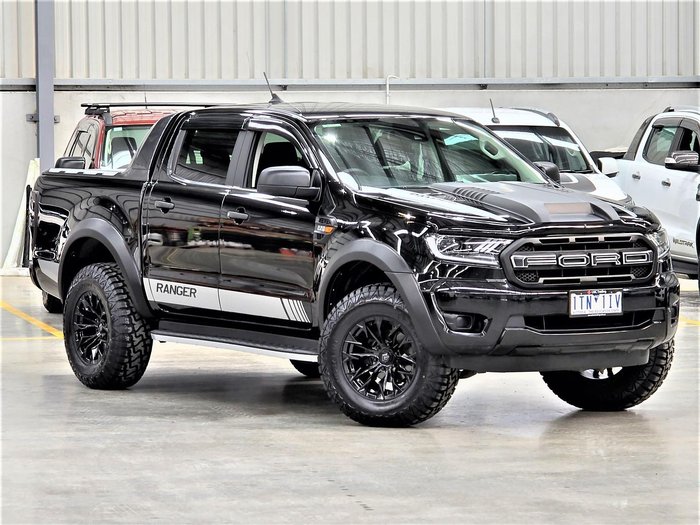 2021 Ford Ranger XL Hi-Rider PX MkIII MY21.25 4x2 Shadow Black