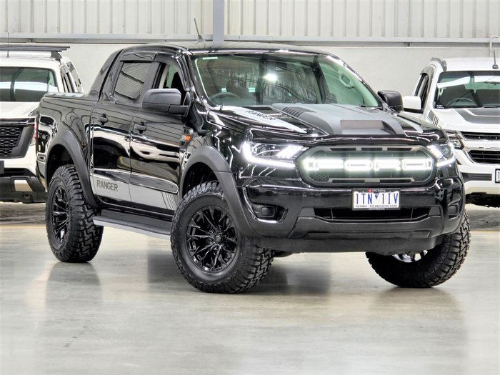 2021 Ford Ranger XL Hi-Rider PX MkIII MY21.25 4x2 Shadow Black
