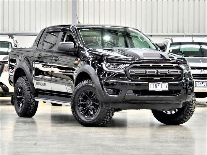 2021 Ford Ranger XL Hi-Rider PX MkIII MY21.25 4x2 Shadow Black