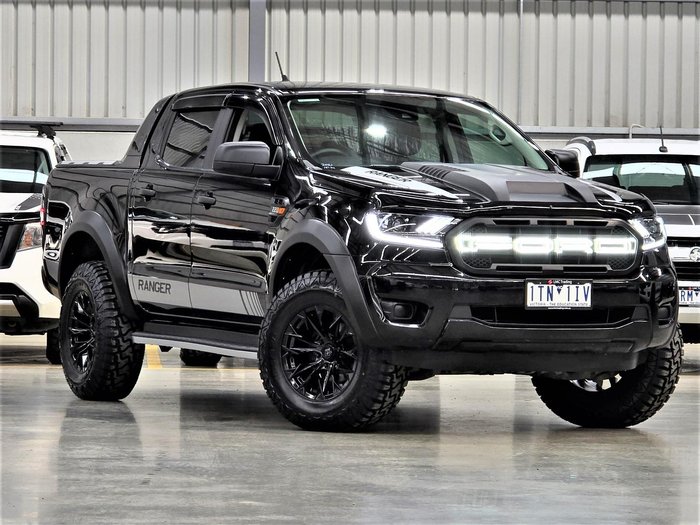 2021 Ford Ranger XL Hi-Rider PX MkIII MY21.25 4x2 Shadow Black