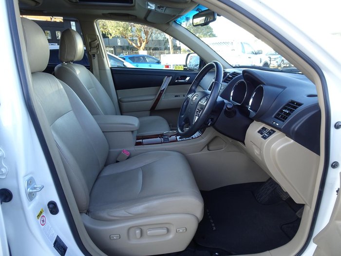 2012 Toyota Kluger Grande GSU40R MY12 Crystal Pearl