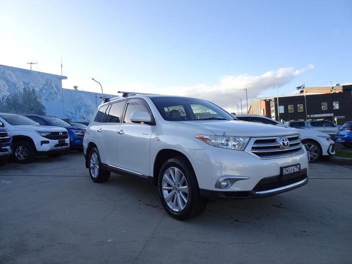 2012 Toyota Kluger Grande GSU40R MY12 Crystal Pearl