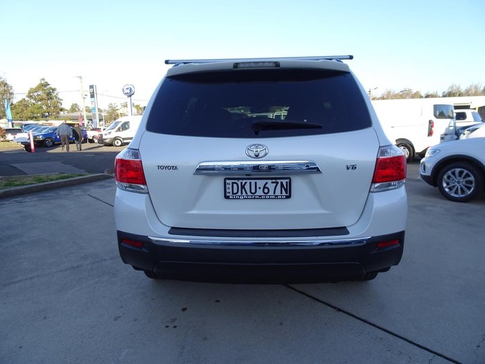 2012 Toyota Kluger Grande GSU40R MY12 Crystal Pearl