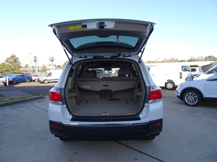 2012 Toyota Kluger Grande GSU40R MY12 Crystal Pearl