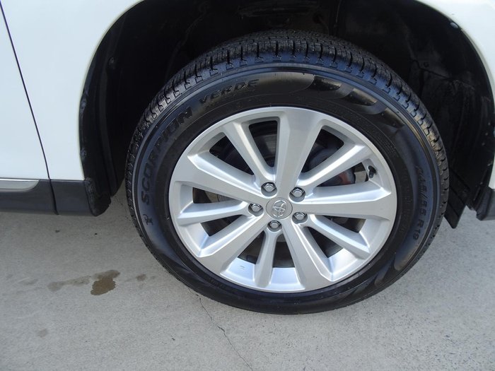 2012 Toyota Kluger Grande GSU40R MY12 Crystal Pearl