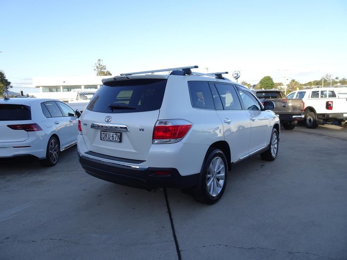 2012 Toyota Kluger Grande GSU40R MY12 Crystal Pearl