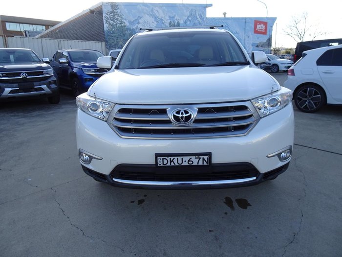 2012 Toyota Kluger Grande GSU40R MY12 Crystal Pearl