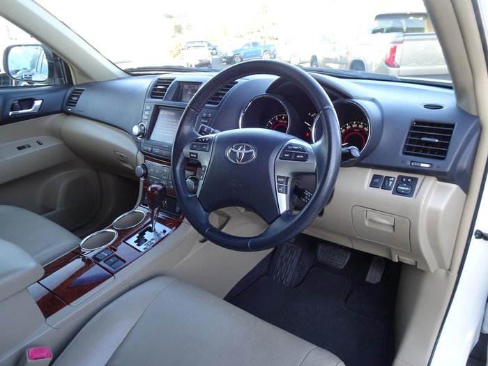 2012 Toyota Kluger Grande GSU40R MY12 Crystal Pearl