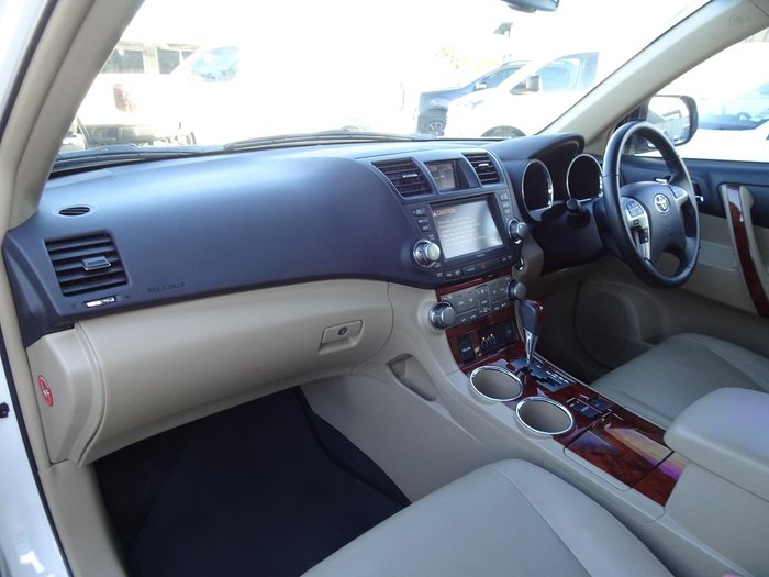2012 Toyota Kluger Grande GSU40R MY12 Crystal Pearl