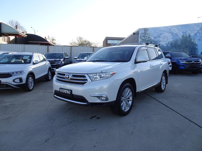2012 Toyota Kluger Grande GSU40R MY12 Crystal Pearl