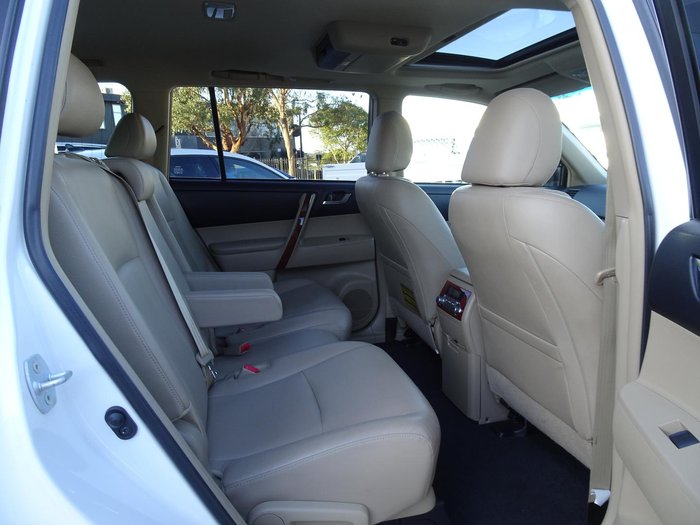 2012 Toyota Kluger Grande GSU40R MY12 Crystal Pearl