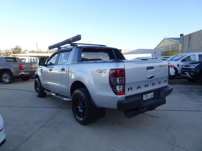 2014 Ford Ranger Wildtrak PX 4X4 Dual Range Highlight Silver