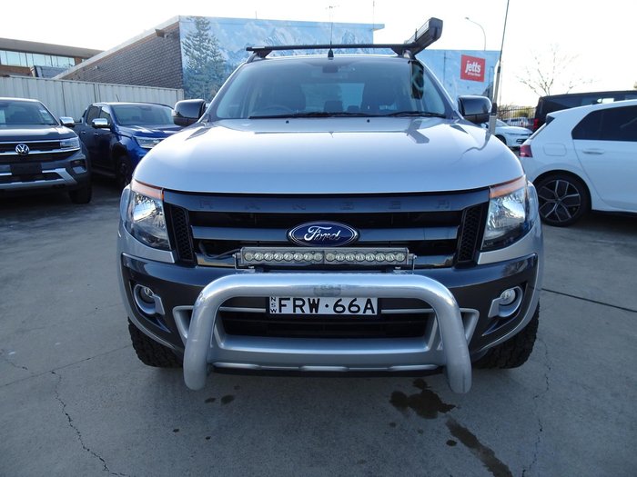 2014 Ford Ranger Wildtrak PX 4X4 Dual Range Highlight Silver