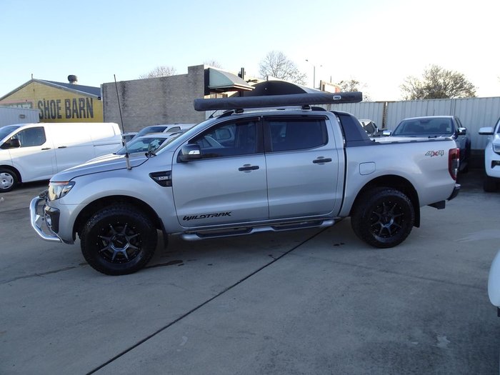 2014 Ford Ranger Wildtrak PX 4X4 Dual Range Highlight Silver