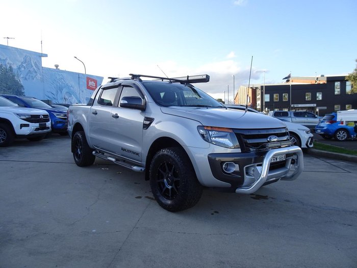 2014 Ford Ranger Wildtrak PX 4X4 Dual Range Highlight Silver