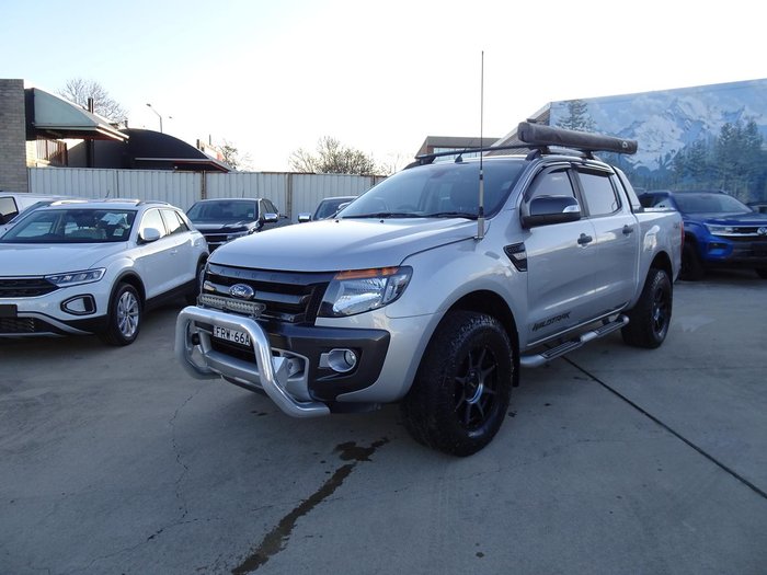 2014 Ford Ranger Wildtrak PX 4X4 Dual Range Highlight Silver