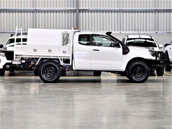 2019 Ford Ranger XL PX MkIII MY19.75 4X4 Dual Range Arctic White