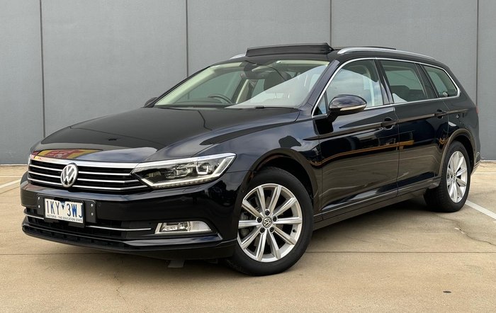 2017 Volkswagen Passat 132TSI B8 MY18 Deep Black