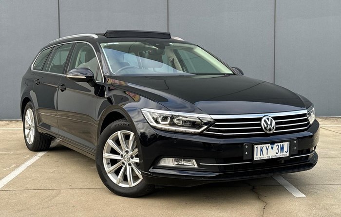 2017 Volkswagen Passat 132TSI B8 MY18 Deep Black