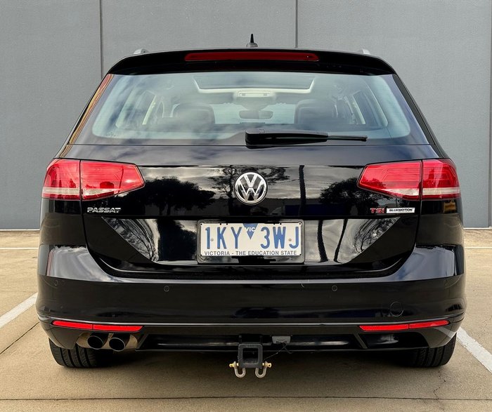 2017 Volkswagen Passat 132TSI B8 MY18 Deep Black