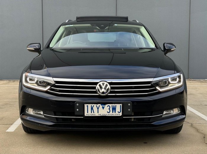 2017 Volkswagen Passat 132TSI B8 MY18 Deep Black