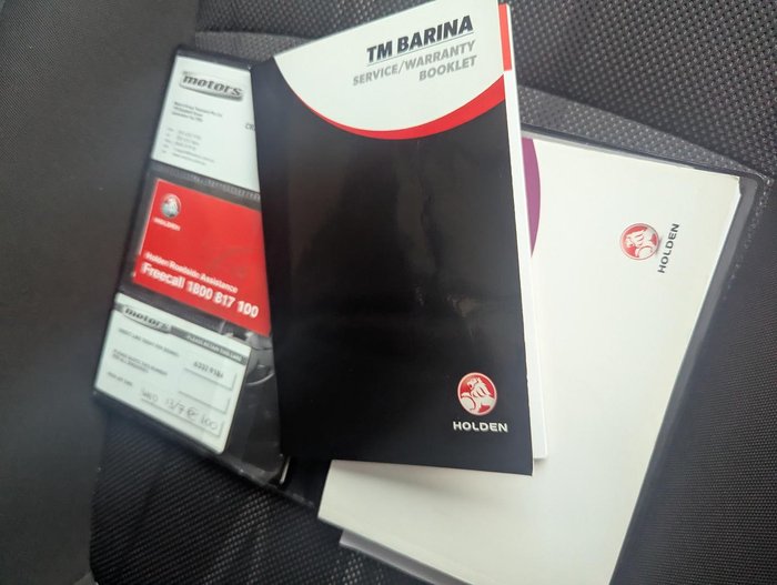 2015 Holden Barina CD TM MY15 White
