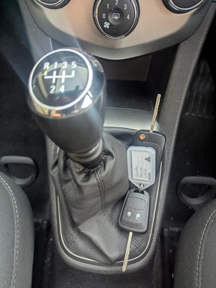 2015 Holden Barina CD TM MY15 White
