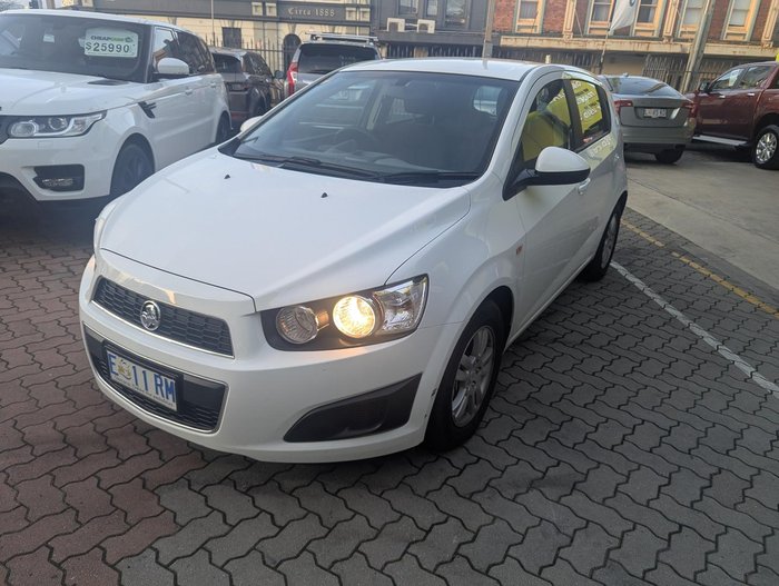 2015 Holden Barina CD TM MY15 White