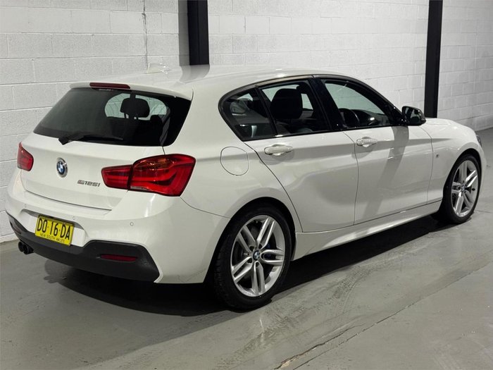 2017 BMW 1 Series 125i M Sport F20 LCI Alpine White