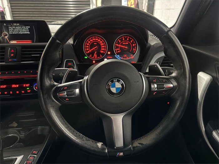 2017 BMW 1 Series 125i M Sport F20 LCI Alpine White